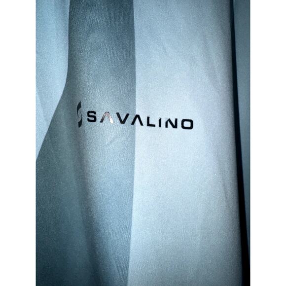 Savalino 1/4 Zip Men’s Bowling Shirt 8XL Geometric Design - Picture 3 of 9